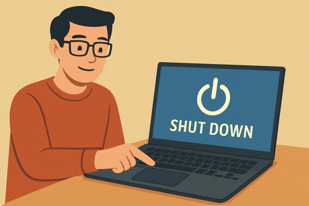 Matikan Laptop